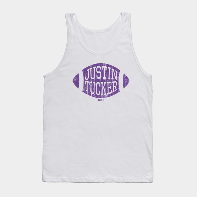 Justin Tucker Baltimore Football Tank Top by TodosRigatSot